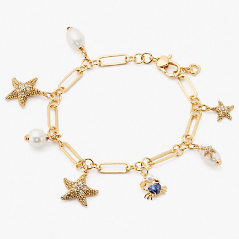 $128 Kate Spade sea star charm bracelet